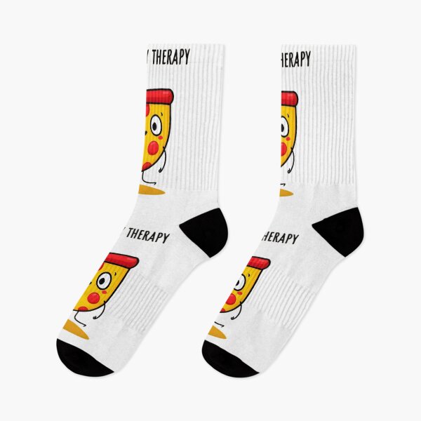 Item preview, Pizza Is My Therapy designed and sold by Retro Whimsy.