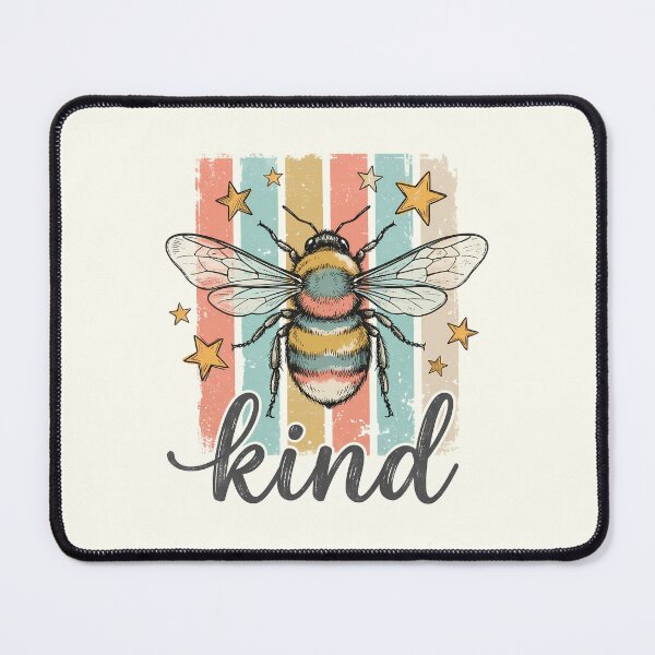 Item preview, Bee Kind — Vintage Floral Bee Illustration designed and sold by FrescoDesign.