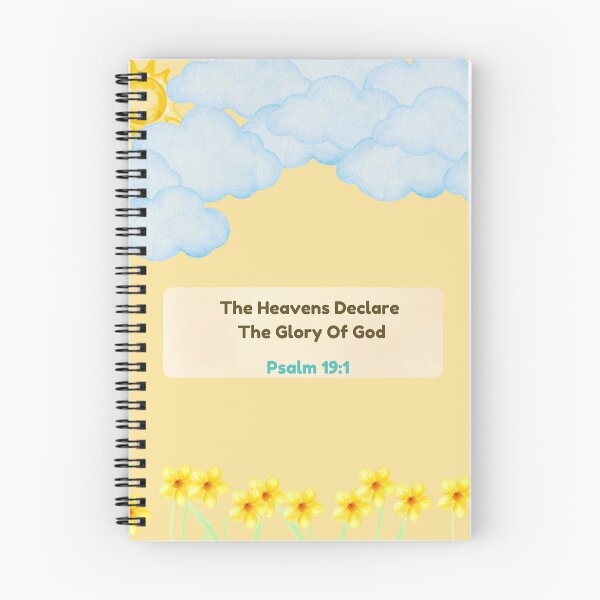 Item preview, Christian Kids Wall Art Set of 3 — Psalm 19:1 Bible Verse Prints for Children's Bedroom designed and sold by InfiniteTribute.