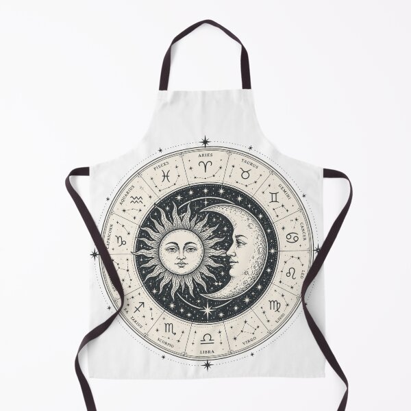 Item preview, Serene sun and Crescent moon designed and sold by Applecrunch.