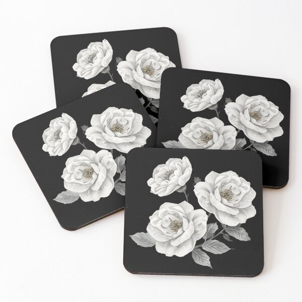 Item preview,  Bouquet of white roses. designed and sold by uunaa.