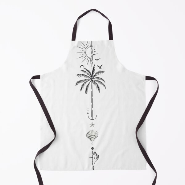Item preview, Geometric Summer Path | Nautical Compass & Seashell Line Art designed and sold by ZairDesign.