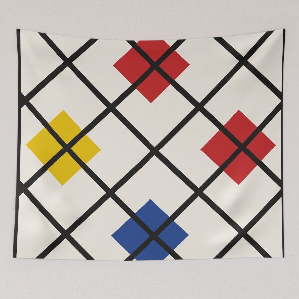 Item preview, De Stijl Geometric Abstract Art designed and sold by The boys.