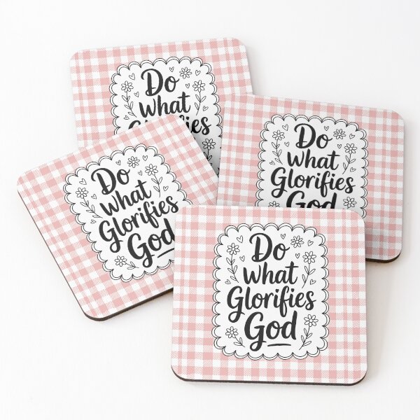 Item preview, Do What Glorifies God Coquette Design designed and sold by HahaHandlesHub.