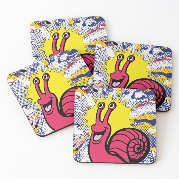 Item preview, Pop Art Style Smiling Snail designed and sold by lautir.
