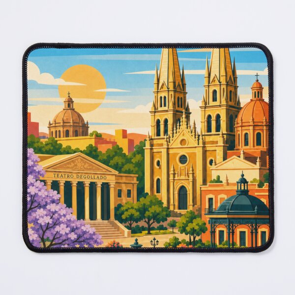 Item preview, Guadalajara Mexico Travel Poster designed and sold by MatthewHeights.