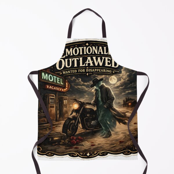 Item preview, Emotionally Outlawed Ghost Cowboy Desert Noir Aesthetic designed and sold by StickyGuys.