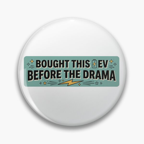 Item preview, Bought This EV Before The Drama Sticker  designed and sold by veloraastudio.