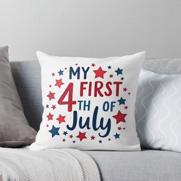 Item preview, My First 4th of July Baby Shirt – Cute Patriotic Infant Outfit designed and sold by SNW-Collective.