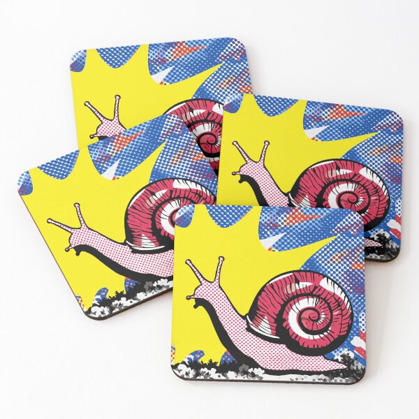 Item preview, Colorful Pop Art Snail designed and sold by lautir.