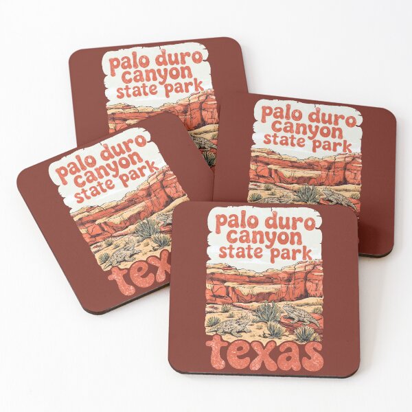 Item preview, Palo Duro Canyon Park Texas Cute Retro Mount Landscape designed and sold by HowToCanadian.