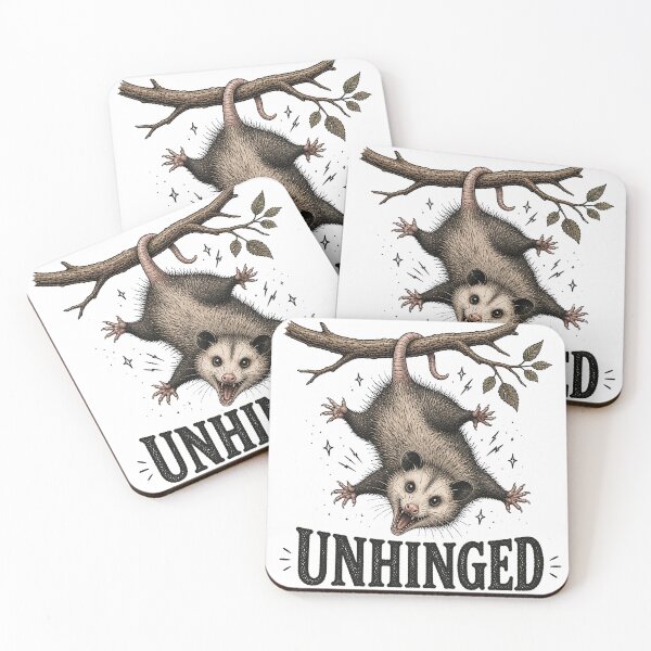 Item preview, Unhinged Opossum designed and sold by Melissa Conner.