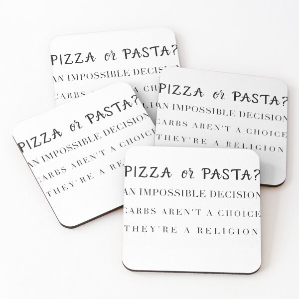Item preview, Pizza or Pasta? Carbs are a Religion designed and sold by TheItaliandilemma.