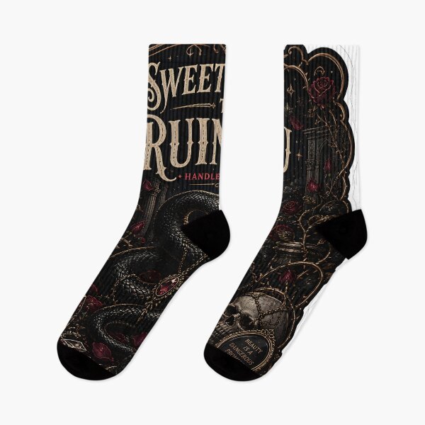 Item preview, Sweet Enough To Ruin You Gothic Snake Rose Aesthetic designed and sold by StickyGuys.