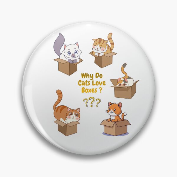 Item preview, Why Do Cats Love Boxes? designed and sold by Dinasshop.