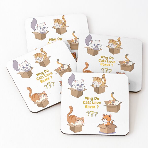 Item preview, Why Do Cats Love Boxes? designed and sold by Dinasshop.