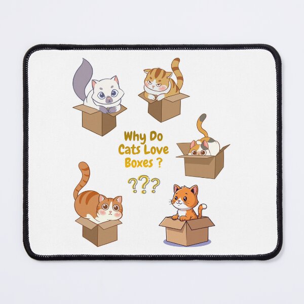 Item preview, Why Do Cats Love Boxes? designed and sold by Dinasshop.
