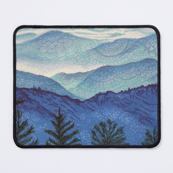Item preview, Blue Ridge Mountain Mandala designed and sold by GDiEDesigns.