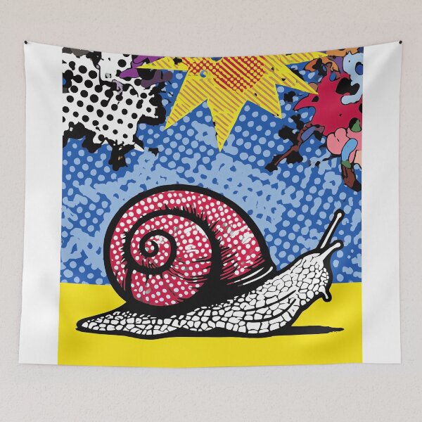 Item preview, Colorful Snail and Abstract Sun designed and sold by lautir.