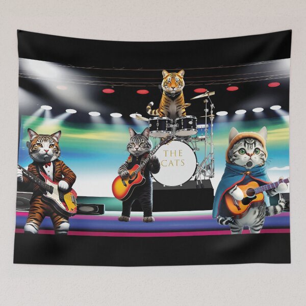 Item preview, The Cats – Rock Band Legends designed and sold by TheMarketplaceworld.