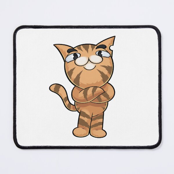 Item preview, Mewgenics Gun Standing Sticker designed and sold by FennEric.