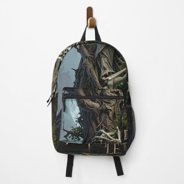 Item preview, Nature Doesn’t Let Go – Skeleton Hugging Tree Eco Gothic Horror Design designed and sold by Ecocrushstudio.