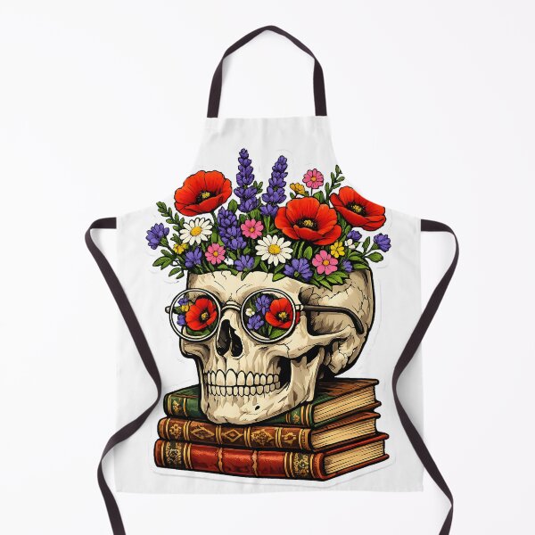Item preview, Blooming Skull Library designed and sold by ExpertEsche.