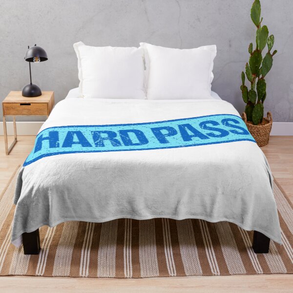 Item preview, Hard Pass, Blue Stamp Outline designed and sold by Memes N Lore .