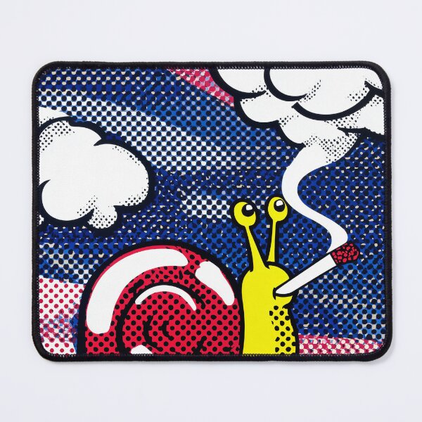 Item preview, Whimsical Snail smoking cigarette in Pop Art Style designed and sold by lautir.