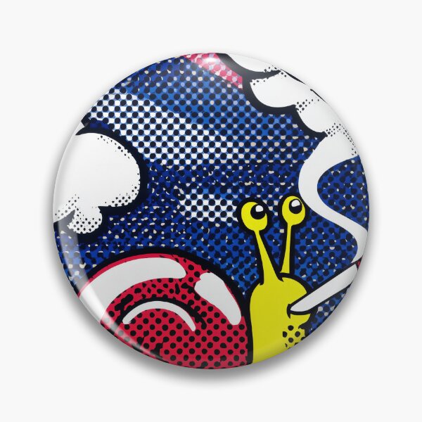 Item preview, Whimsical Snail smoking cigarette in Pop Art Style designed and sold by lautir.
