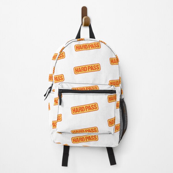 Item preview, Hard Pass, Orange Stamp Outline designed and sold by Memes N Lore .