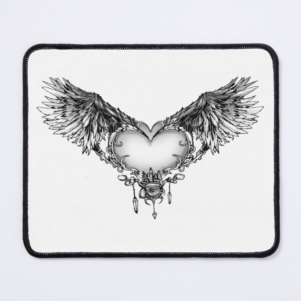 Item preview, Heart Wing Graphic designed and sold by Drawbright.