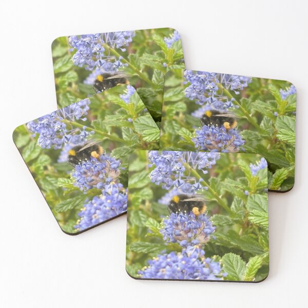 Item preview, Bumblebee on Purple Flowers Close-Up designed and sold by banana3397.