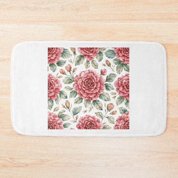 Item preview, Watercolor Peony Pattern – Elegant Floral Design for Modern Décor designed and sold by Joyfulfabric.