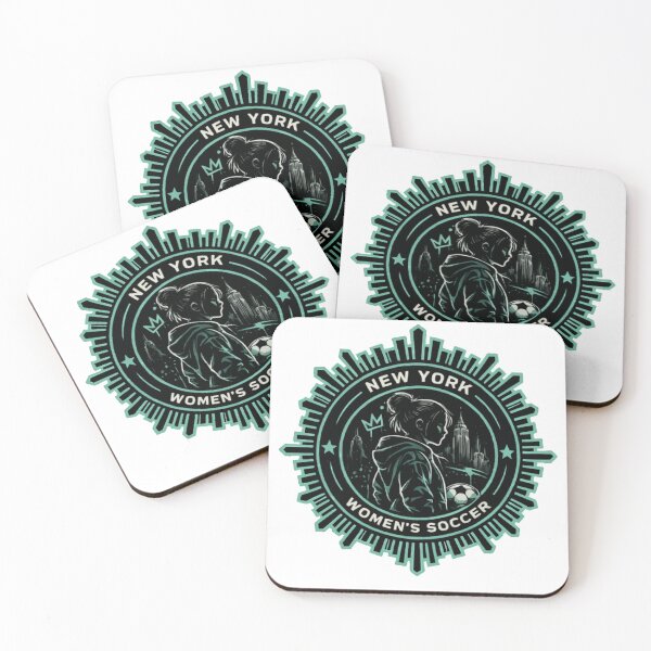 Item preview, New York Women’s Soccer – Urban Edge Badge designed and sold by PINK FREE.