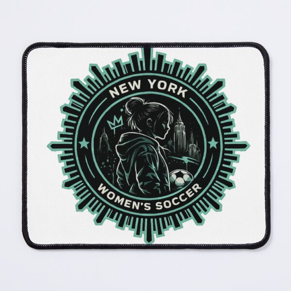 Item preview, New York Women’s Soccer – Urban Edge Badge designed and sold by PINK FREE.
