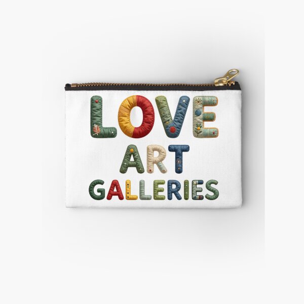 Item preview, LOVE ART GALLERIES - IN COLORFUL FAUX LETTERING designed and sold by AlexOBrienArt.