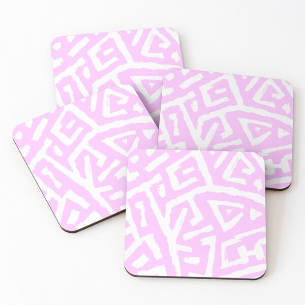 Item preview, Pink Tribal Abstract Pattern designed and sold by Nurple Art.
