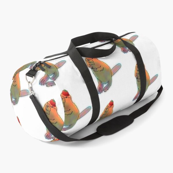 Item preview, Benny the Beaver in a strawberry Hat – animalzinhats designed and sold by Ashley’sAnimalz.