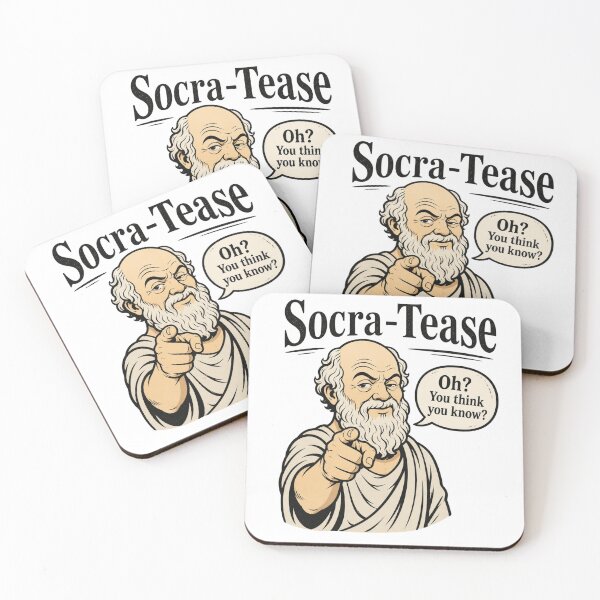 Item preview, Socra-Tease – Savage Philosophy Pun Design designed and sold by PHILOSOPHY-SWAG.