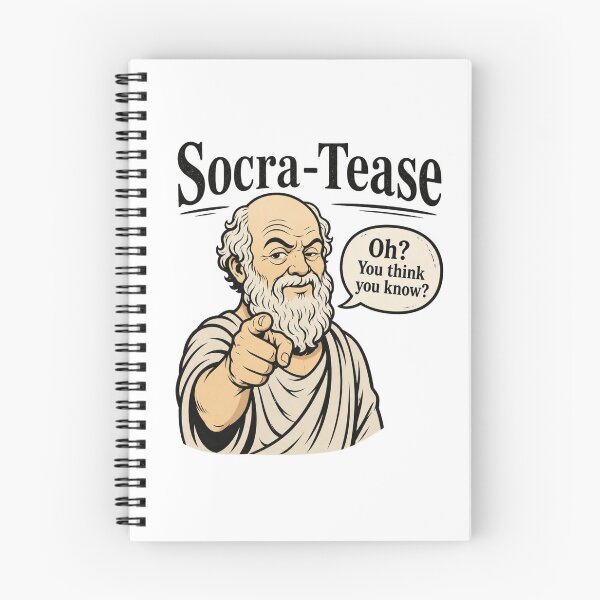 Item preview, Socra-Tease – Savage Philosophy Pun Design designed and sold by PHILOSOPHY-SWAG.