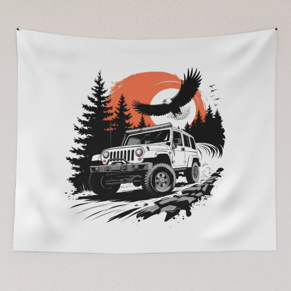 Item preview, Offroad Freedom Sunset designed and sold by Firas Aljazzar.