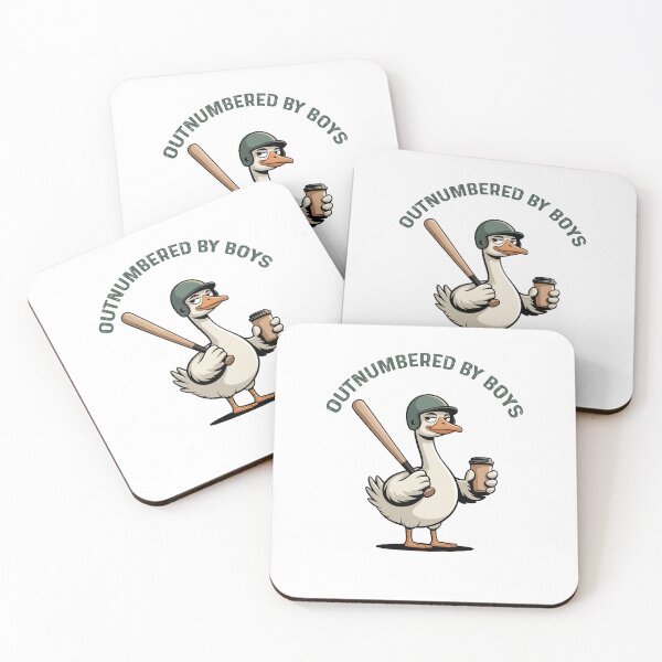 Item preview, Outnumbered By Boys Funny Mom Goose Family Life designed and sold by MuniraWearify.