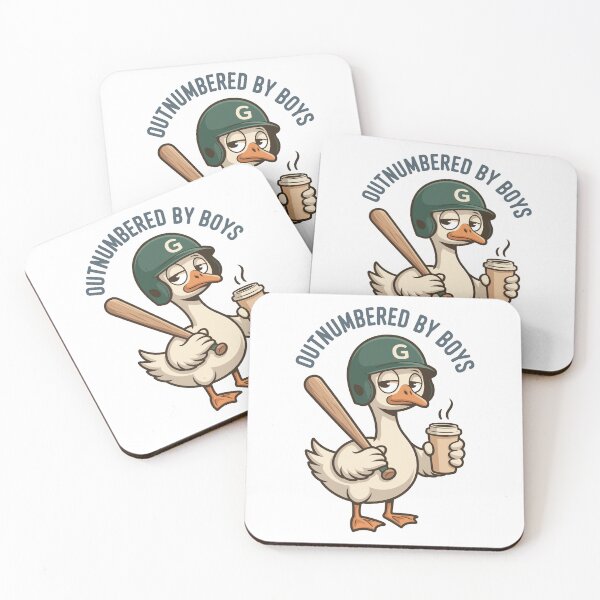 Item preview, Outnumbered By Boys Funny Boy Mom Goose designed and sold by MuniraWearify.