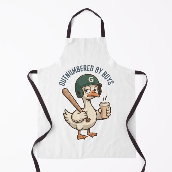 Item preview, Outnumbered By Boys Funny Boy Mom Goose designed and sold by MuniraWearify.