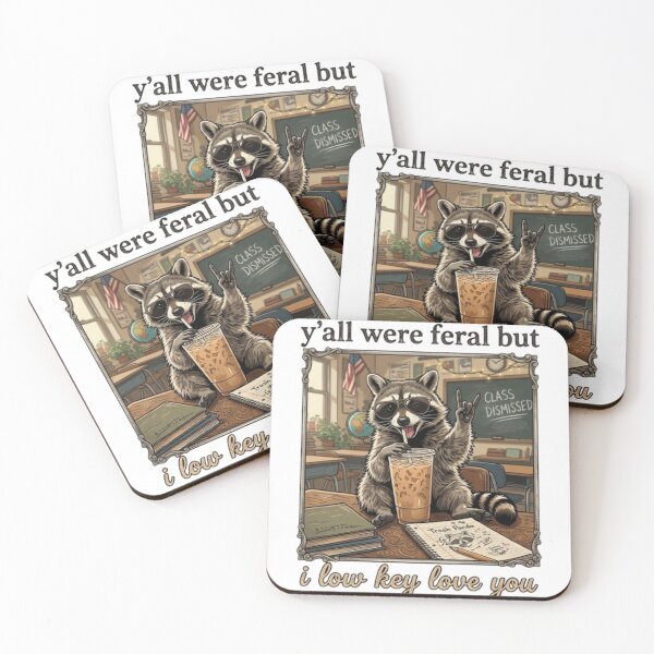 Item preview, Y'all Were Feral But I Love You designed and sold by dianadouri.