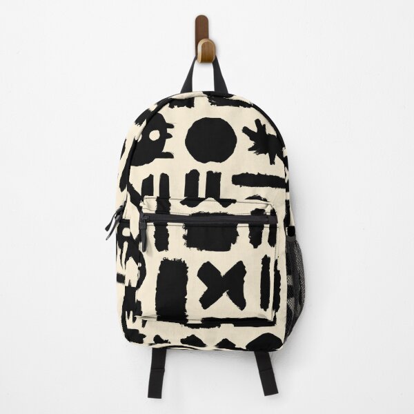 Item preview, Minimalist Geometric Pattern in Black designed and sold by Nurple Art.