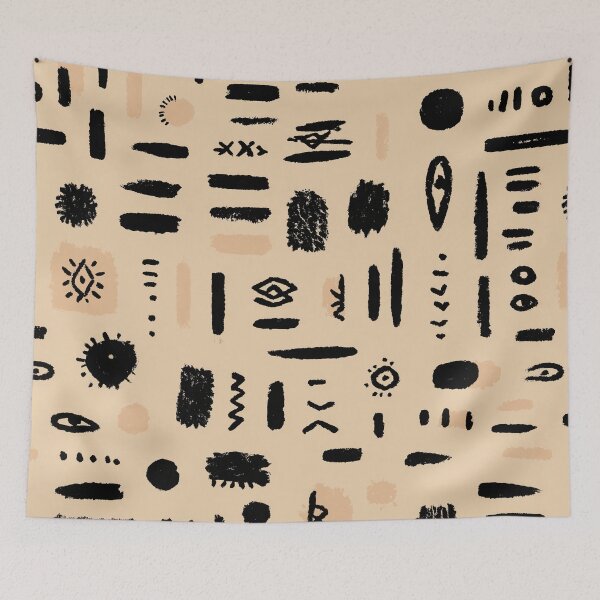 Item preview, Abstract Tribal Pattern designed and sold by Nurple Art.