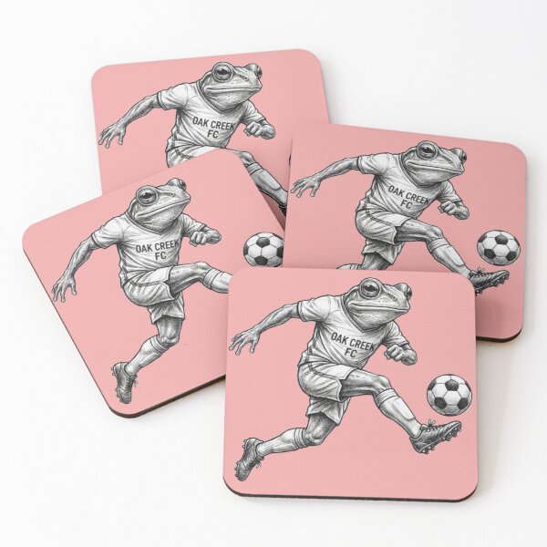 Item preview, Classic Soccer Frog Illustration designed and sold by MahanArts.