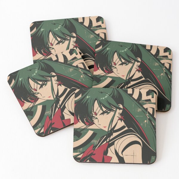 Item preview, Sailor Pluto Duotone Poster  designed and sold by AnimeArsenalPrints.